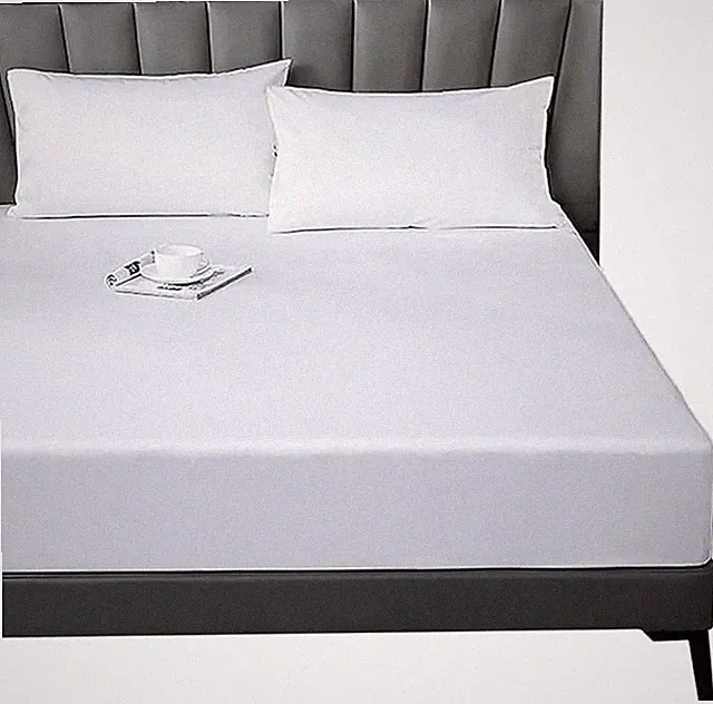 Cotton Fitted Sheet Full 300 Thread Count Soft Breathable 8-10" Deep Pocket S...