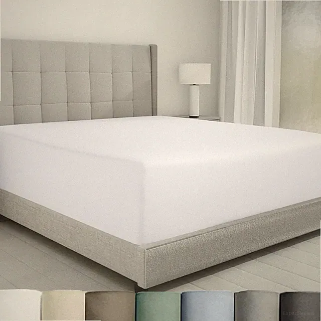 Full Size Fitted Sheet Only - 100% Cotton, 600 Thread Count, Soft Deep Pocket...